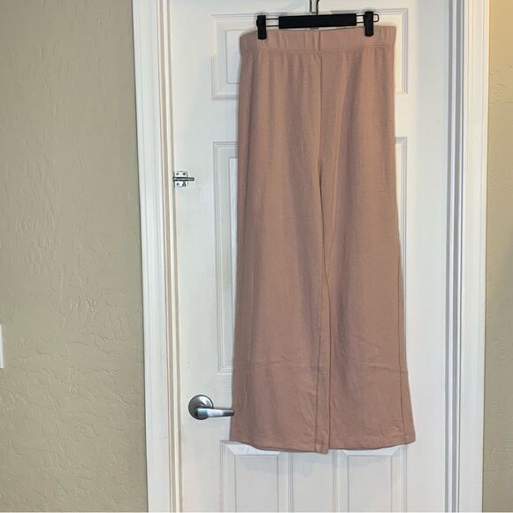 Reformation Cirrus Crop Straight Leg Knit Pants Size XL - Picture 1 of 10